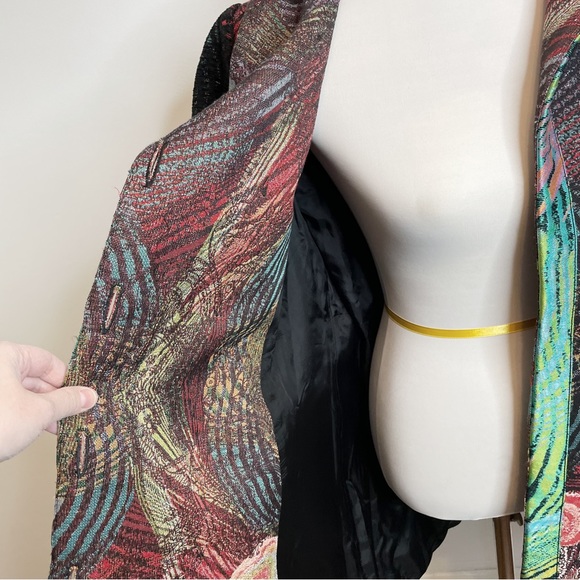 Desigual Multicolor Patterned Coat - Picture 12 of 16